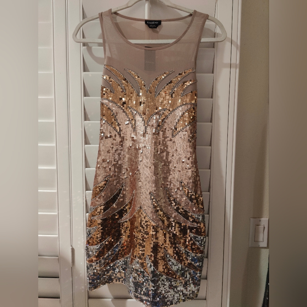 Bebe sequin dress